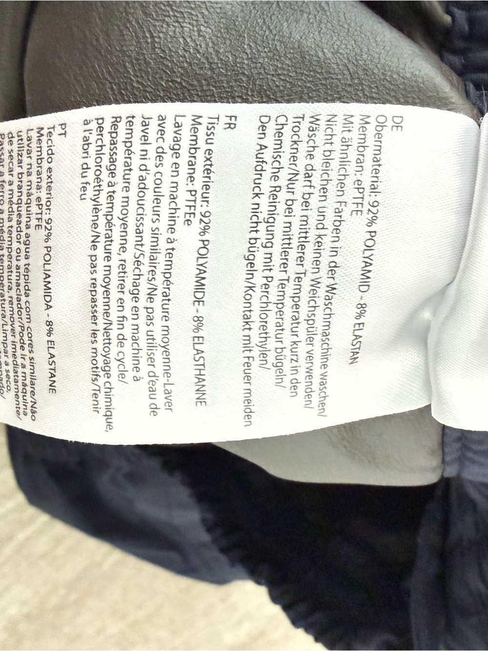 Galvin Green Arthur GORE-TEX Paclite Waterproof Golf Pants Navy Men’s Small Shor - Picture 12 of 14